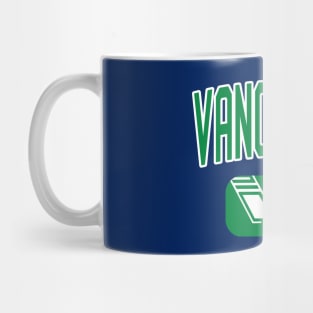 Vancouver (Blue) Hockey Mug